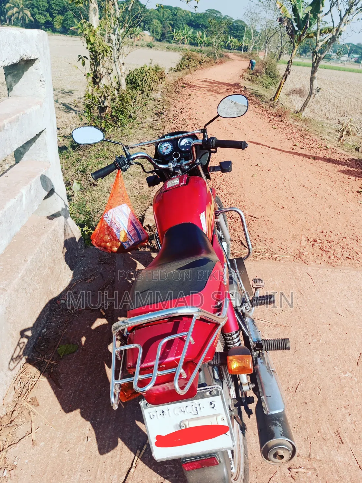 New Hero Splendor Plus 2015 Red