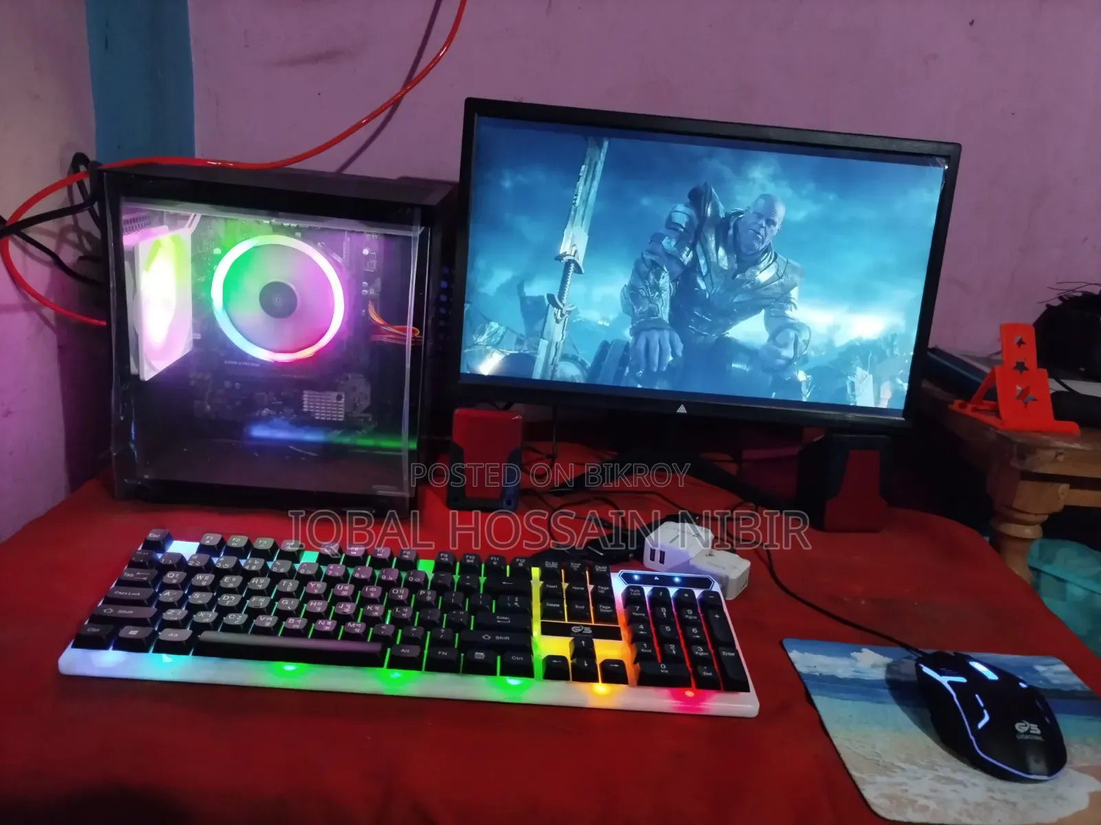 Desktop Computer MSI 8GB AMD Ryzen 3 SSD 128GB