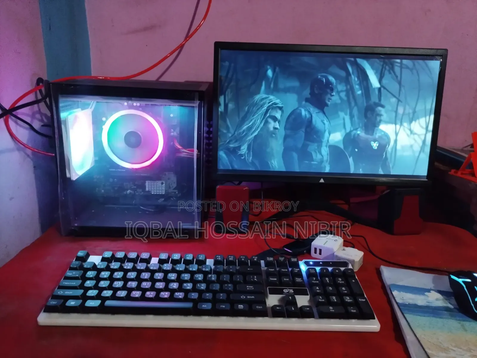 Desktop Computer MSI 8GB AMD Ryzen 3 SSD 128GB