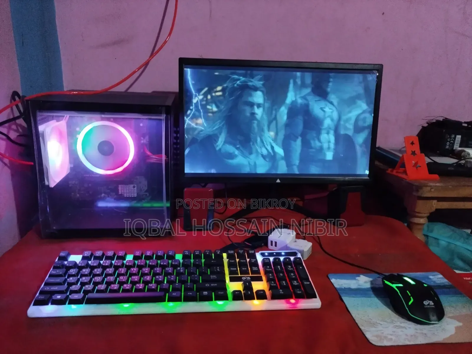 Desktop Computer MSI 8GB AMD Ryzen 3 SSD 128GB