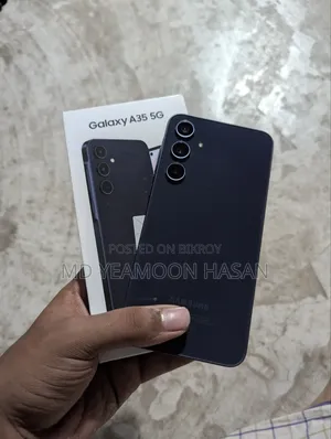 স্যামসাং গ্যালাক্সি এ৩৫ ১২৮ জিবি ব্ল্যাক