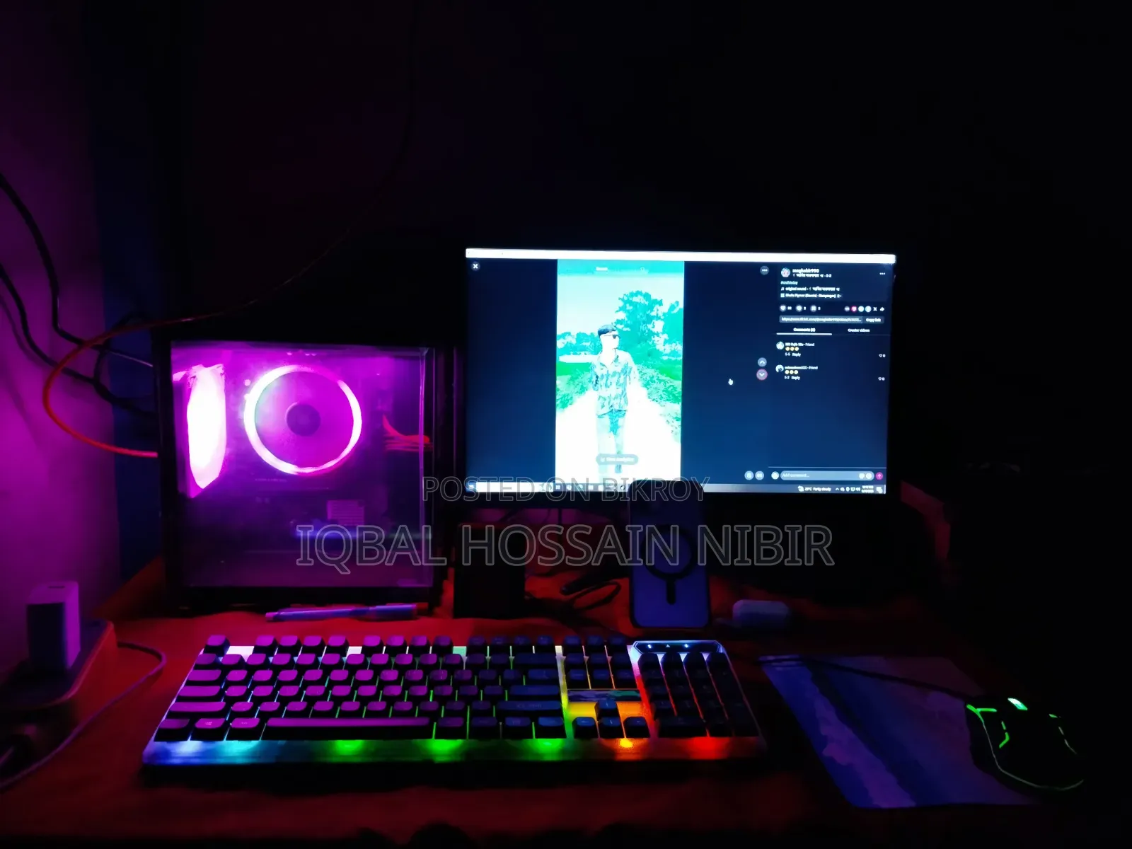 Desktop Computer MSI 8GB AMD Ryzen 3 SSD 128GB