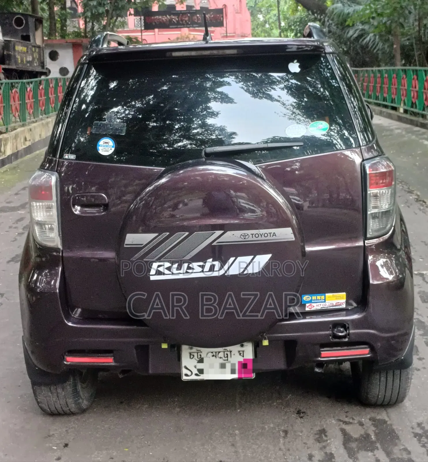 Toyota Rush 1.5 Rear Wheel Drive 2011 Maroon