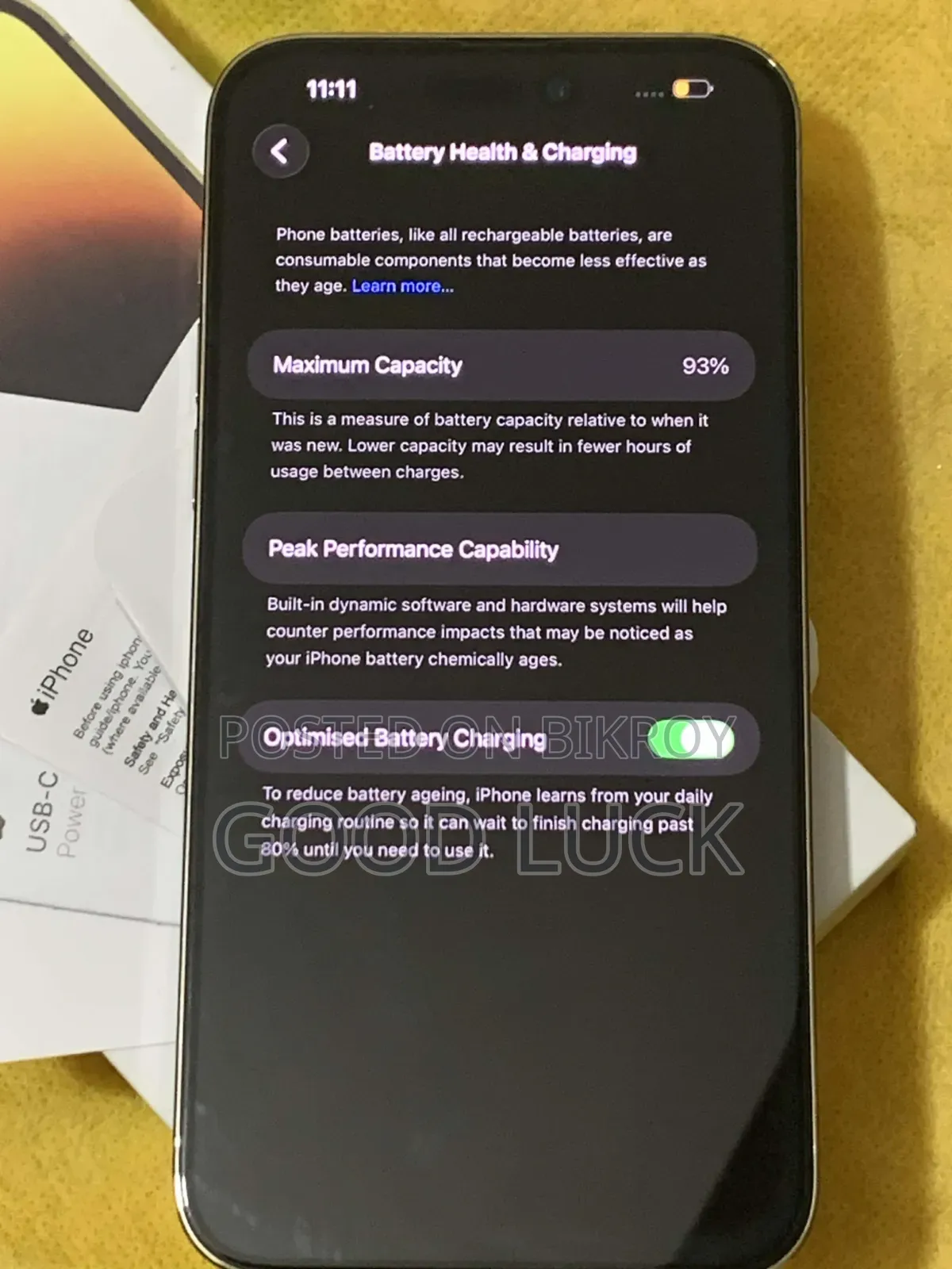 Apple iPhone 14 Pro Max 256 GB Gold