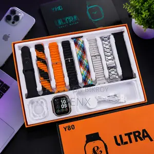 Y80 Ultra Smartwatch (8 Straps Included) | Brand New