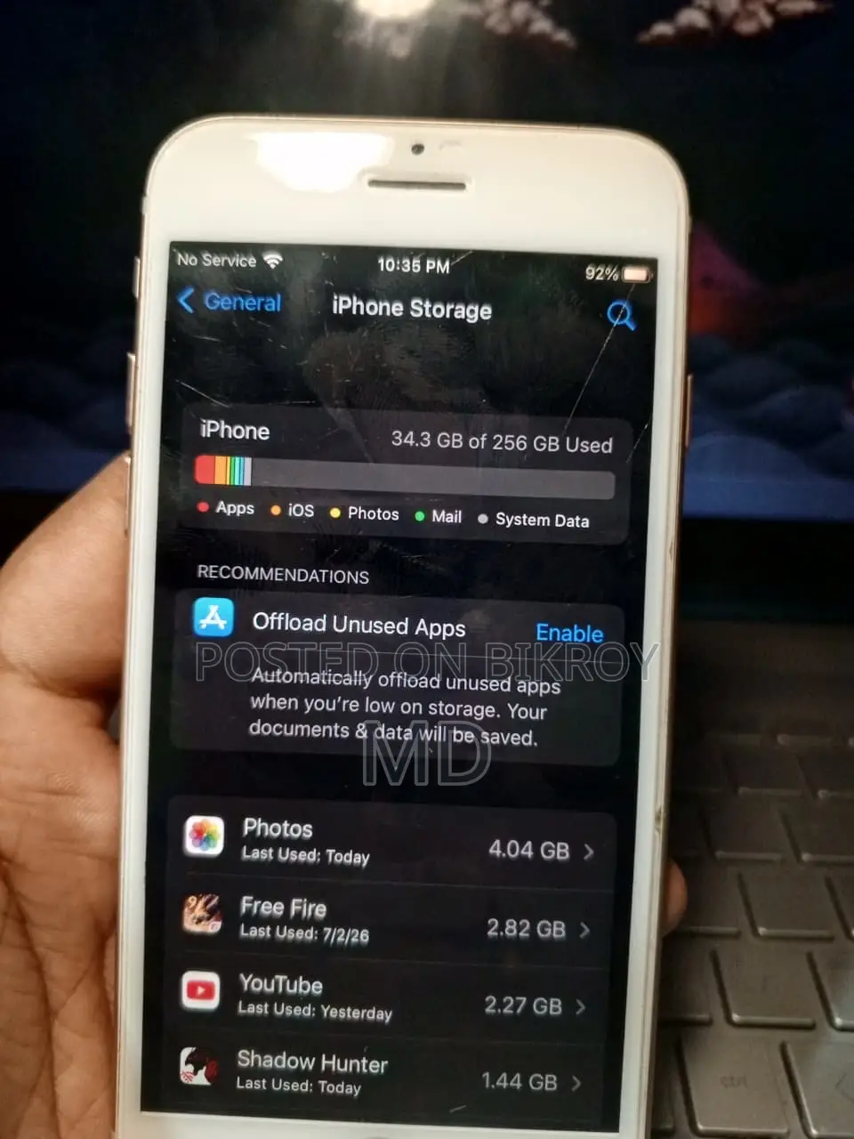 Apple iPhone 8 256 GB Rose Gold