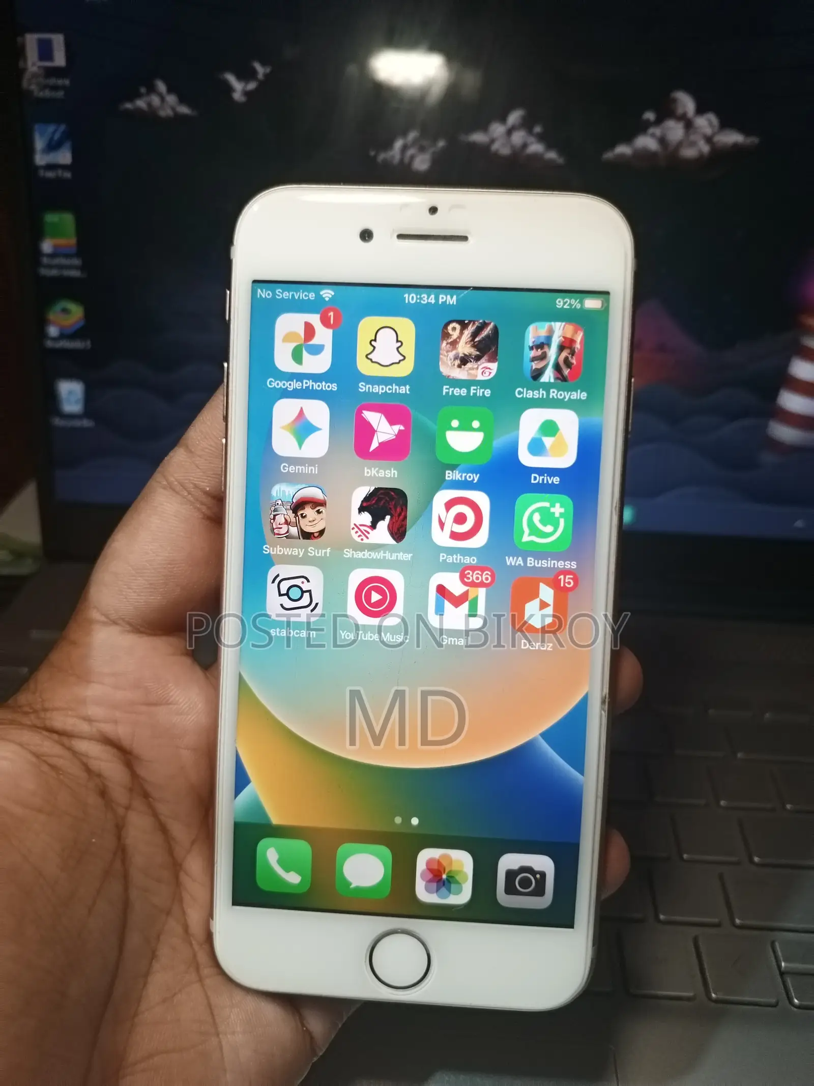 Apple iPhone 8 256 GB Rose Gold