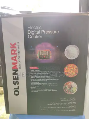 Olsenmark 6L Digital Pressure Cooker | 1000W Multi-Cooker