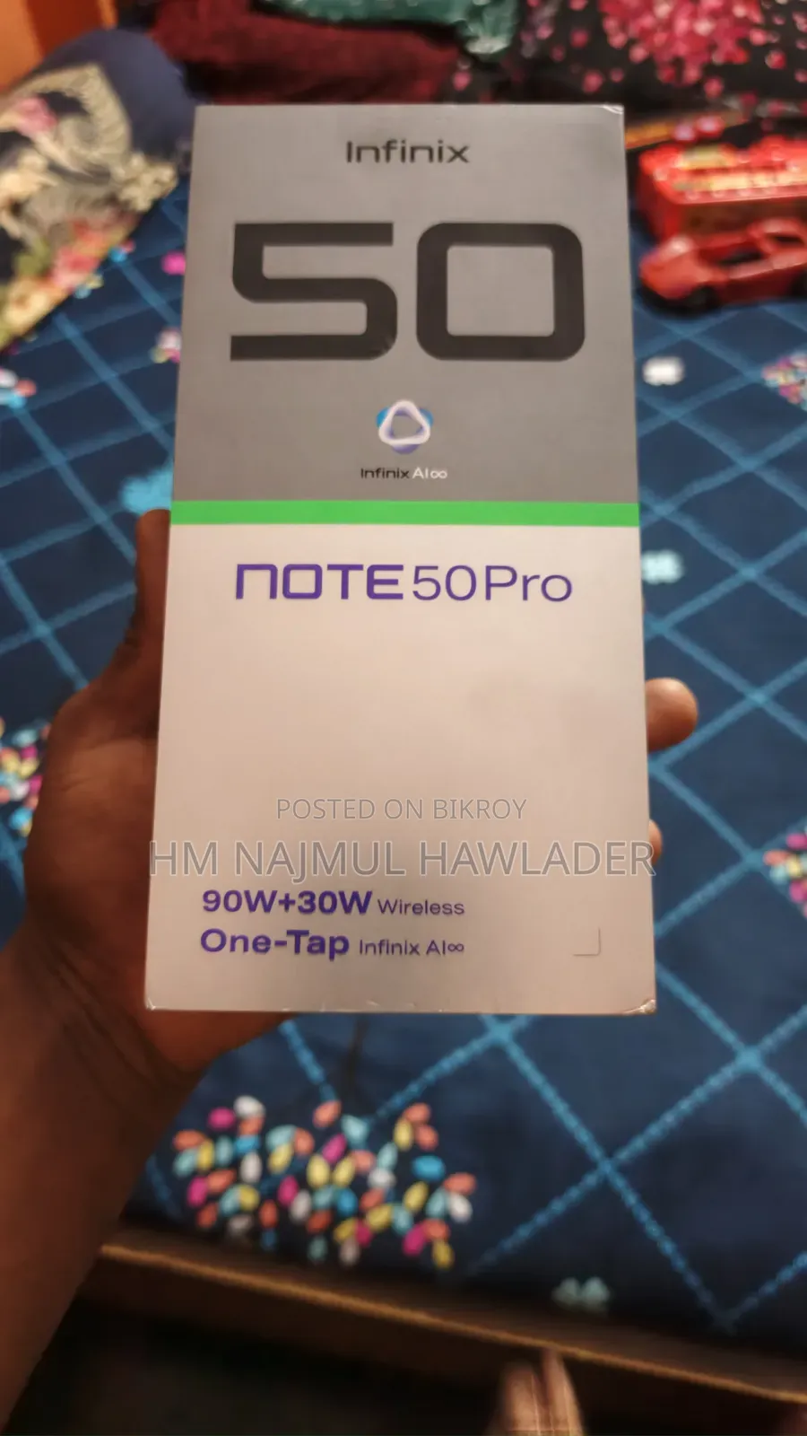 Infinix Note 50 Pro 256 GB Black