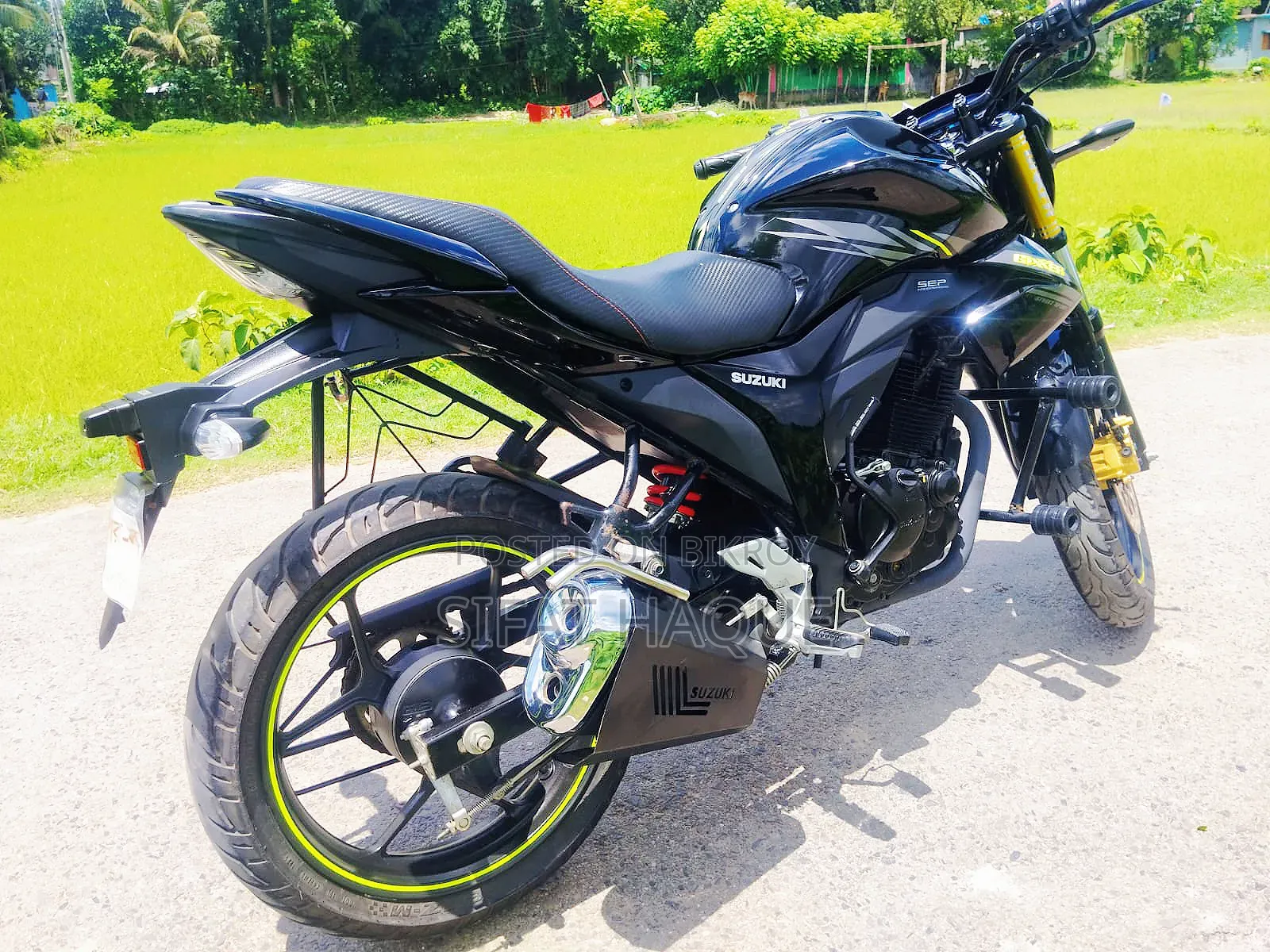 Suzuki Gixxer Monotone 2025 Black
