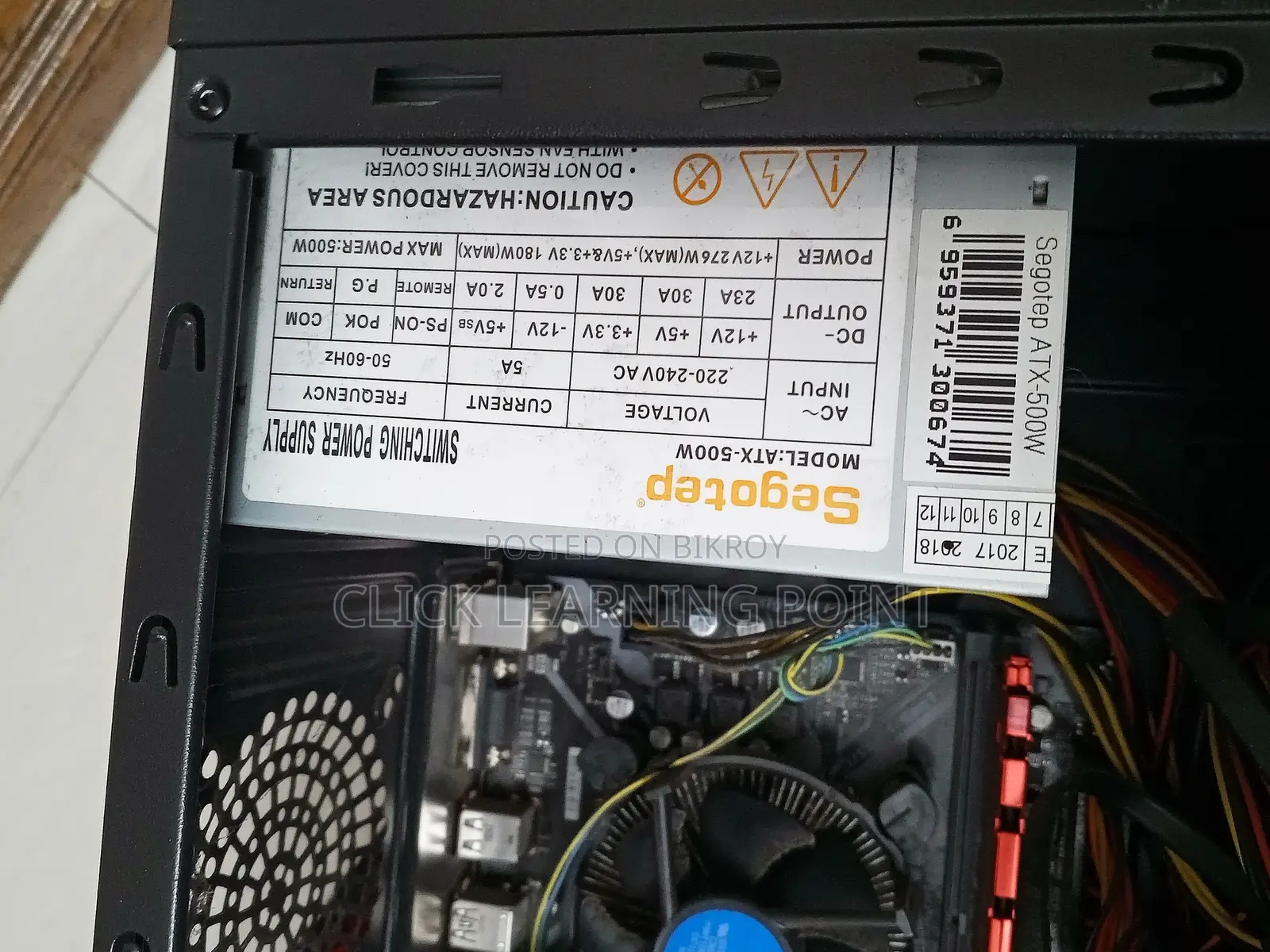 Desktop Computer 8GB Intel Core I3 HDD 1TB