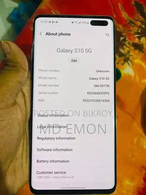 Samsung Galaxy S10 5G 256 GB