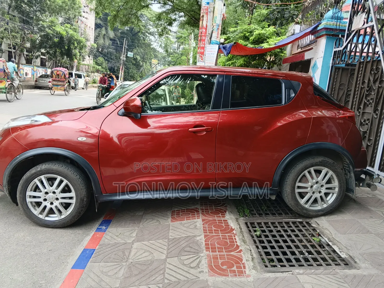 Nissan Juke 2012 Red