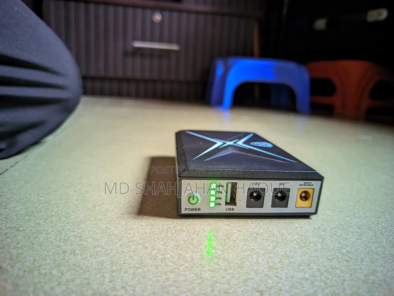 পিসি পাওয়ার মিনি ডিসি ইউপিএস (Pcmu1018p) - নতুনের মতো কন্ডিশন