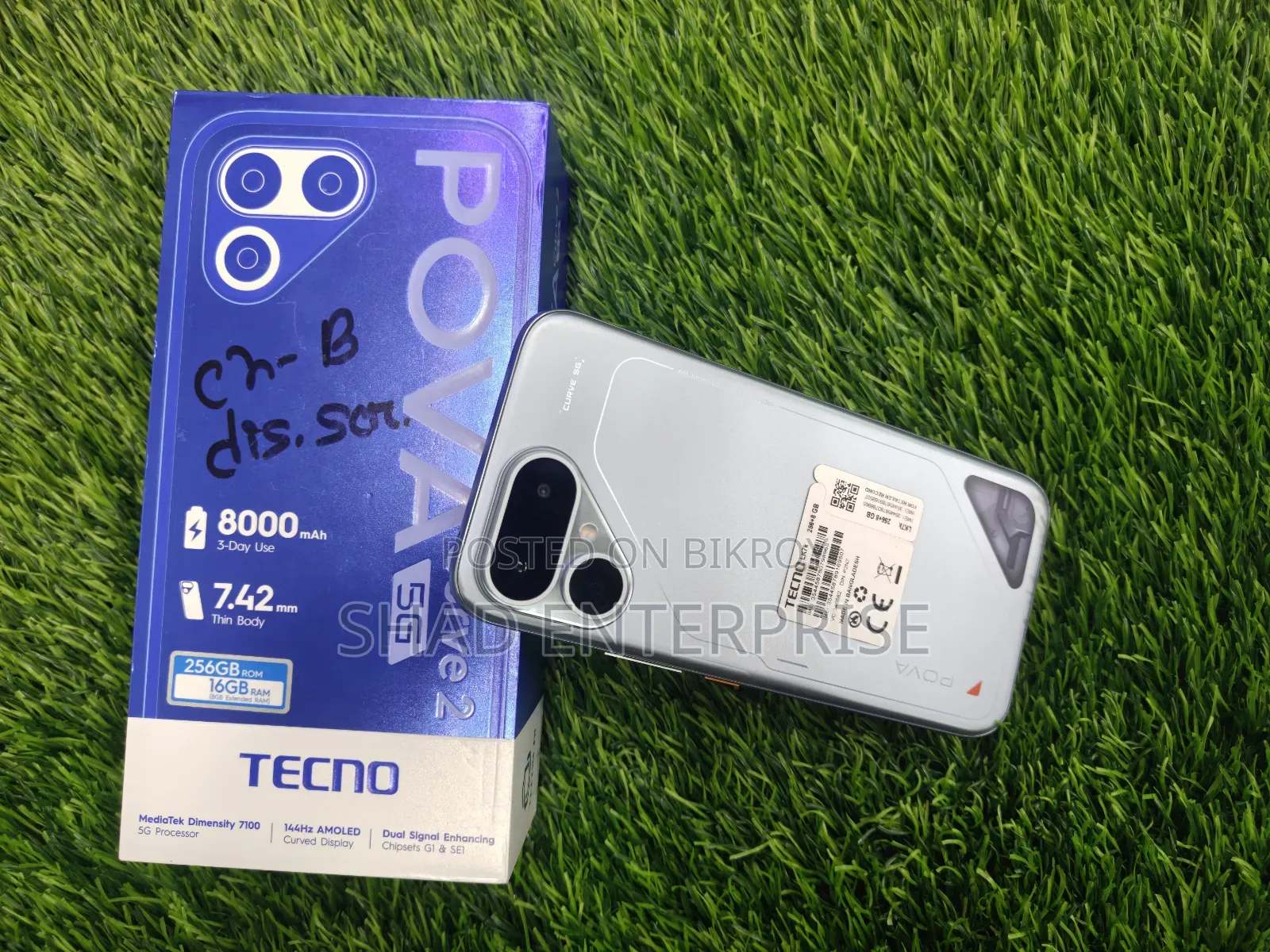 Tecno Pova Curve 2 256 GB Silver
