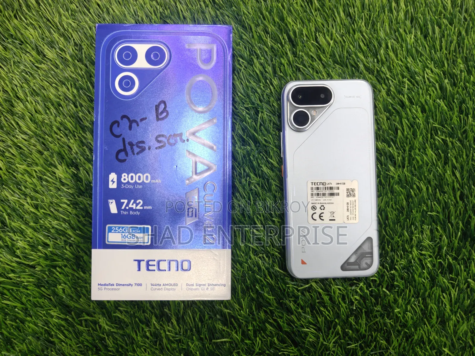 Tecno Pova Curve 2 256 GB Silver