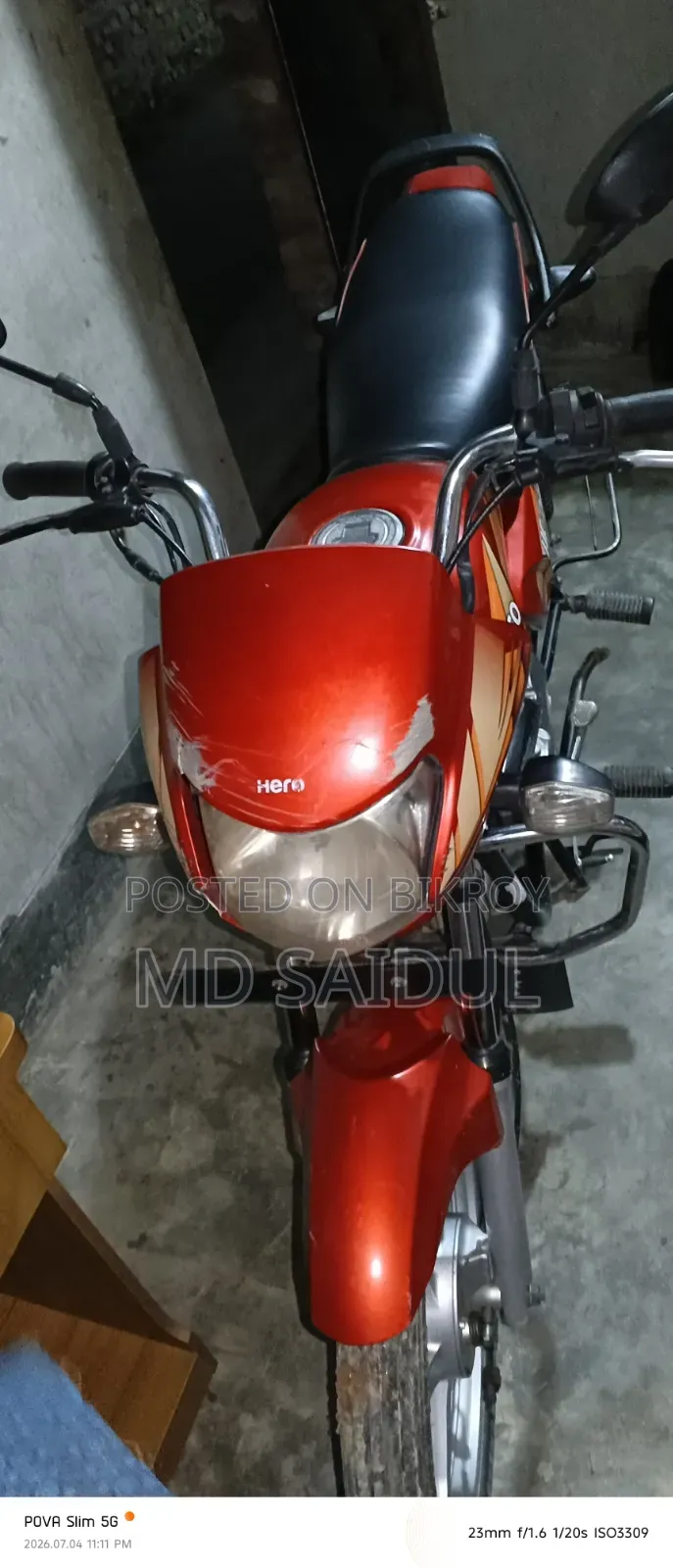 Hero HF Deluxe 2021 Red