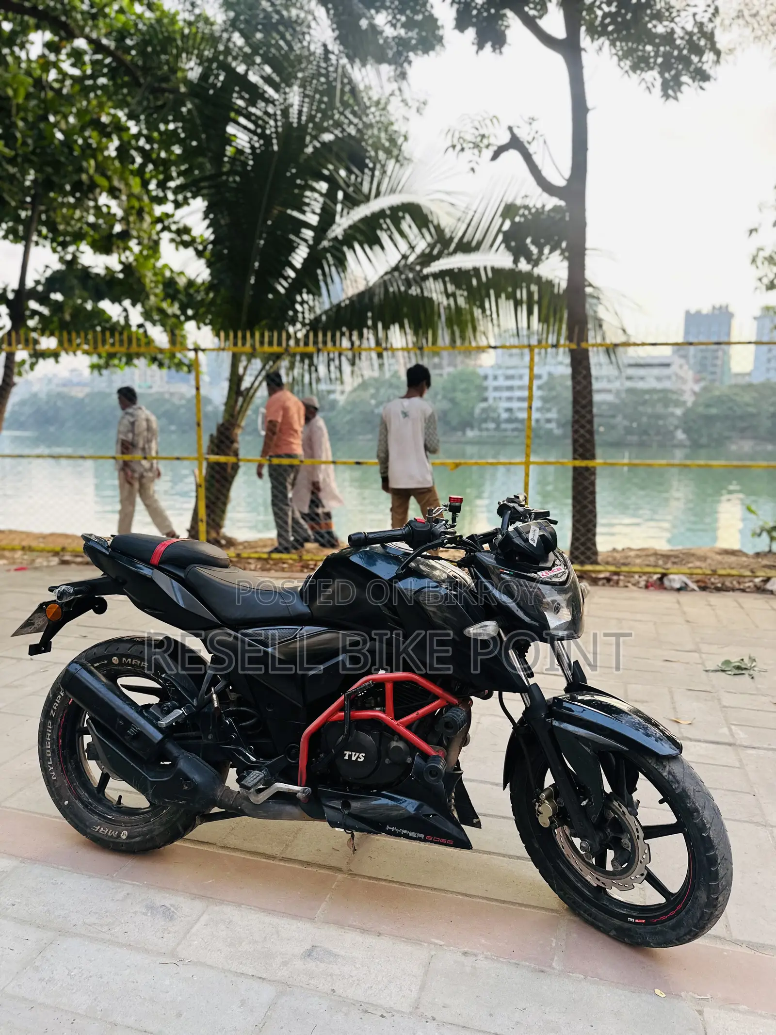 TVS Apache 160 4V 2019 Black