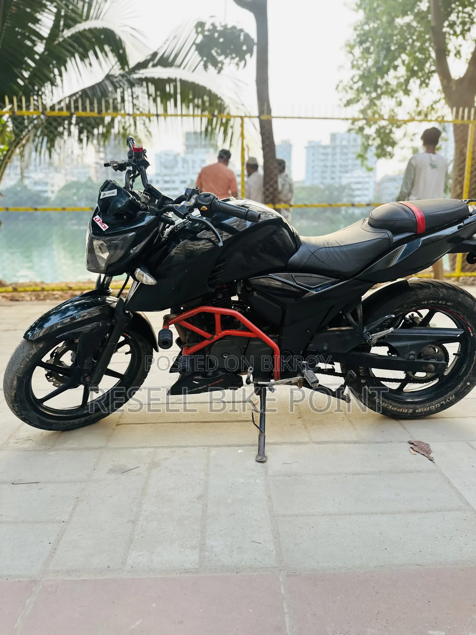 TVS Apache 160 4V 2019 Black