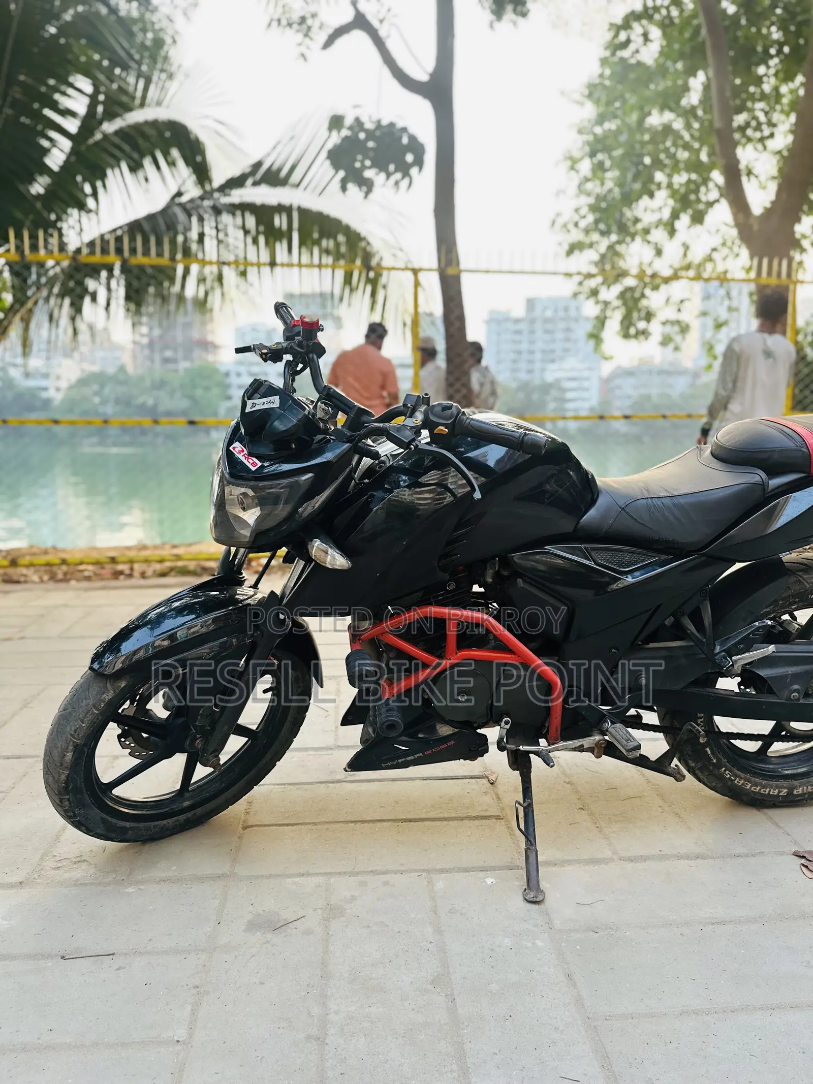 TVS Apache 160 4V 2019 Black