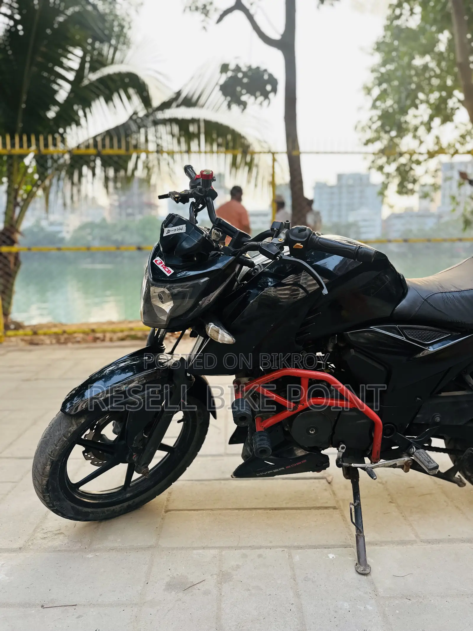 TVS Apache 160 4V 2019 Black