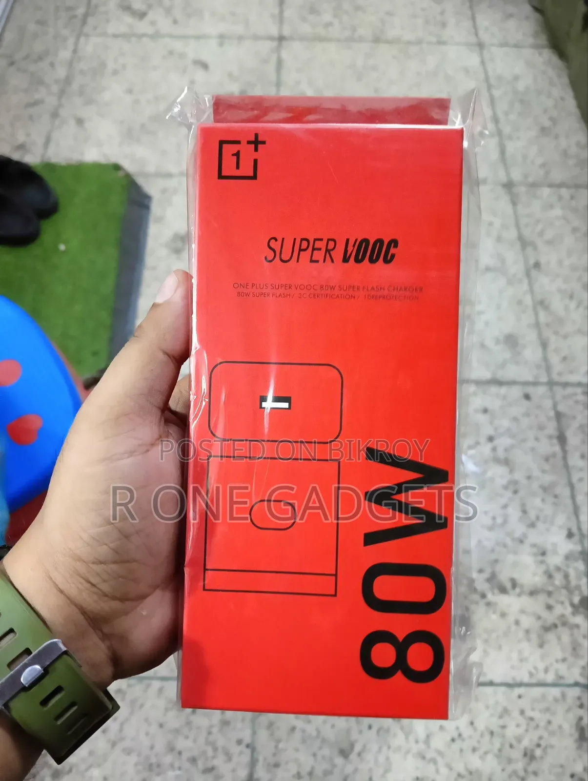 One Plus 80w Supervooc অরিজিনাল চার্জার