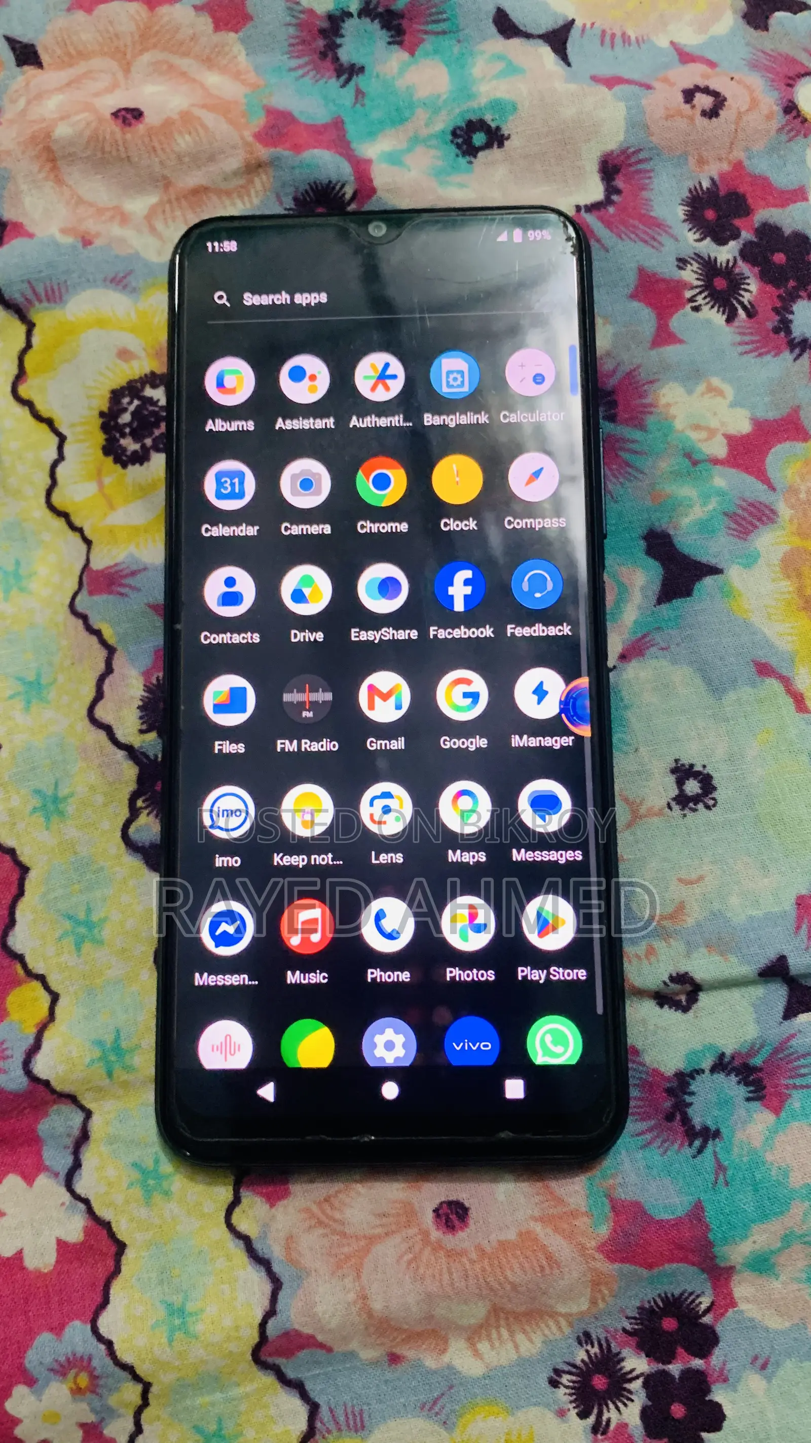 Vivo Y12 32 GB Blue