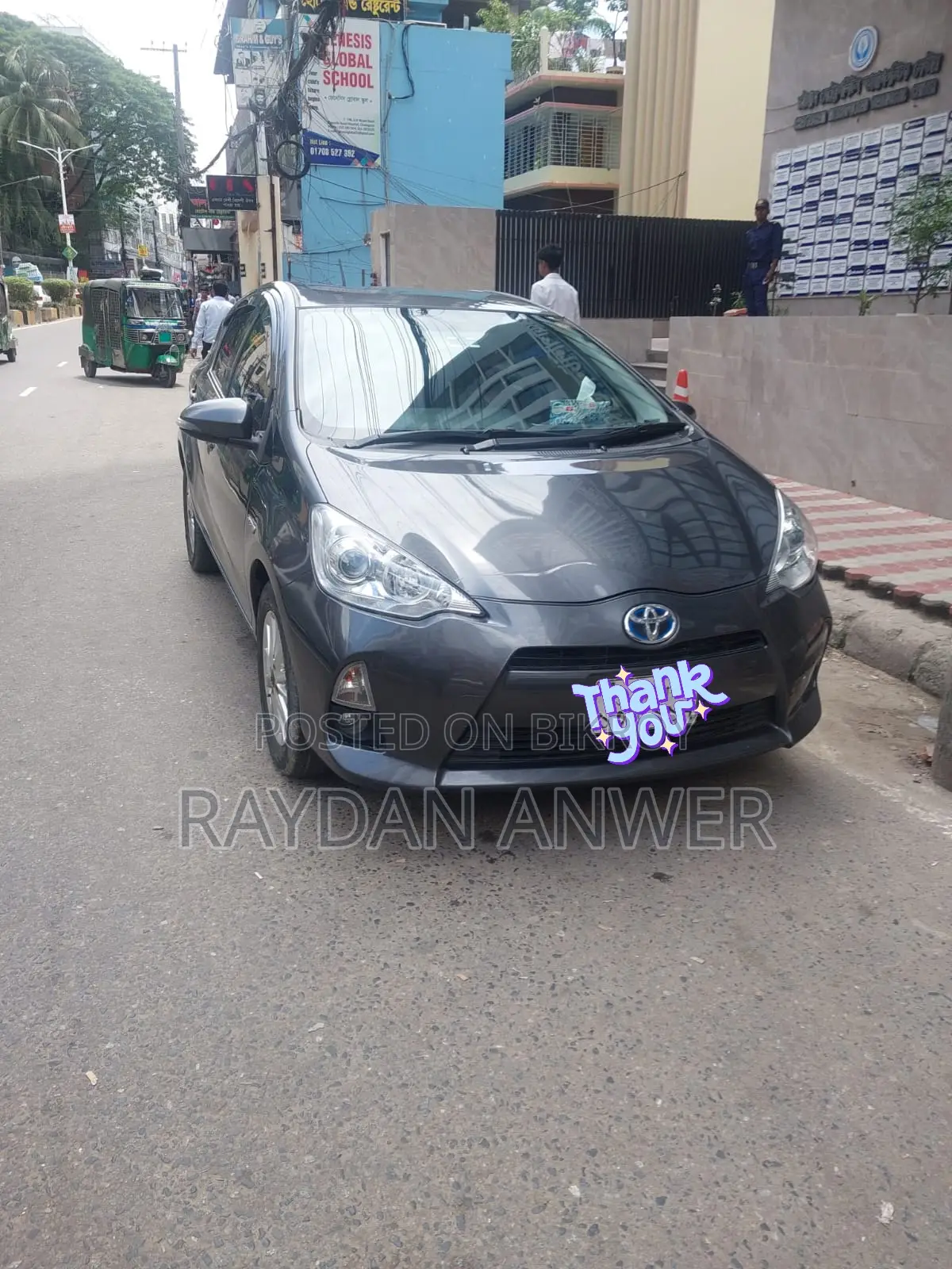 টয়োটা অ্যাকুয়া ২০১৩ ম্যাট ব্ল্যাক