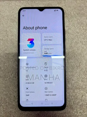 New Coolpad CP12 128 GB Gray