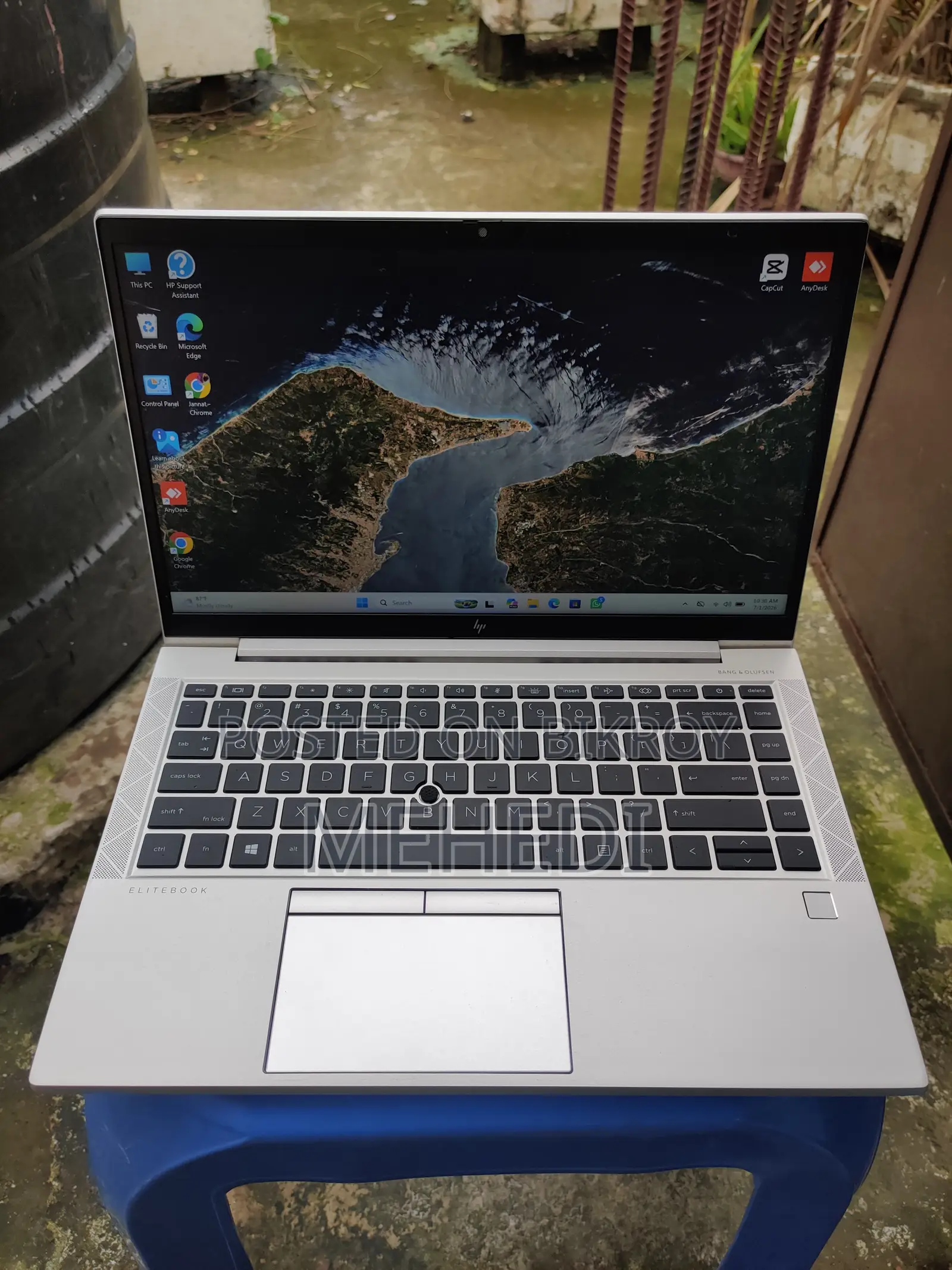 Laptop HP EliteBook 845 G8 16GB AMD Ryzen 7 SSD 256GB