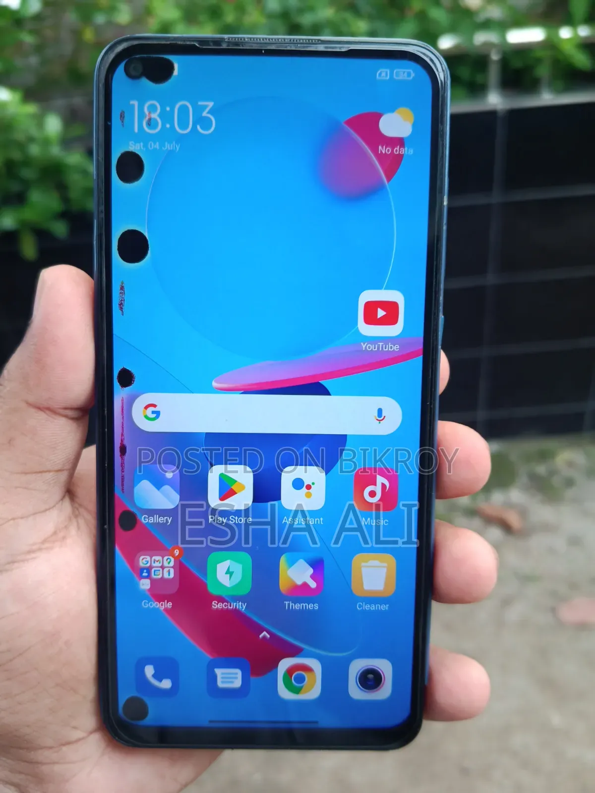Xiaomi Redmi Note 9 128 GB Black