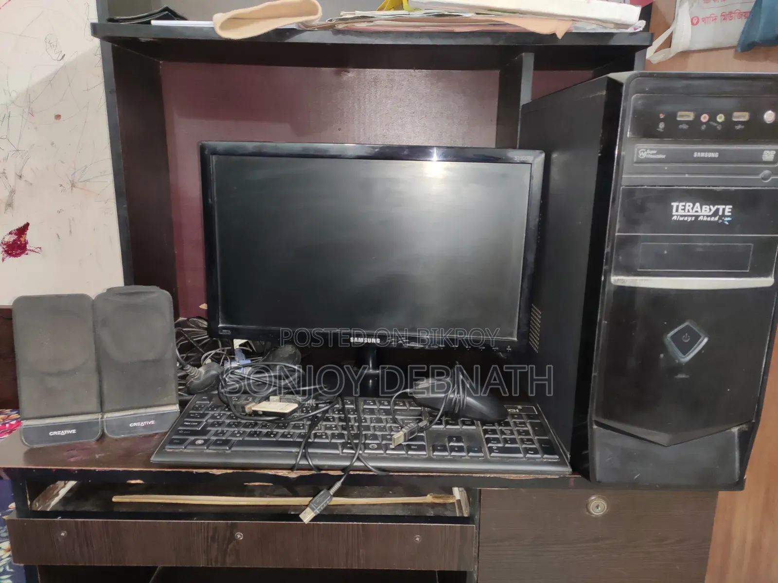 Desktop Computer Gigabyte 4GB Intel Core I3 HDD+SSD 512GB