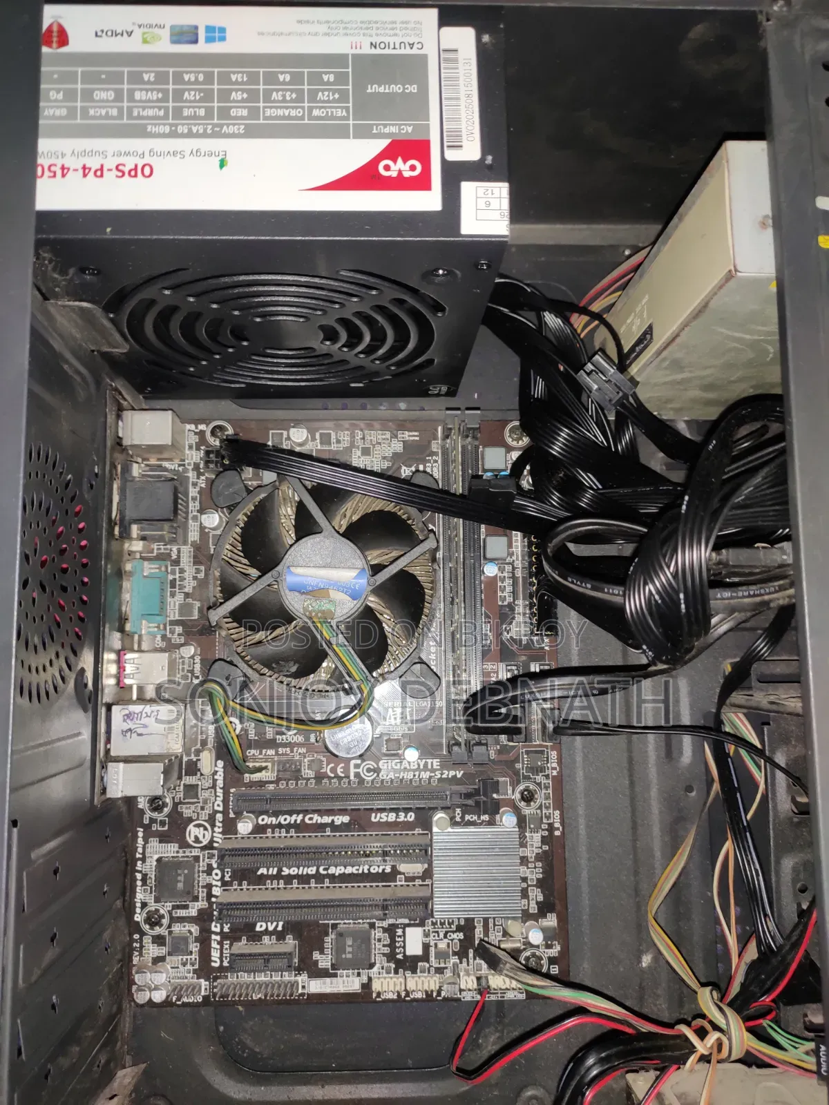 Desktop Computer Gigabyte 4GB Intel Core I3 HDD+SSD 512GB