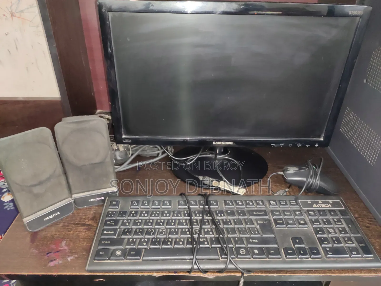 Desktop Computer Gigabyte 4GB Intel Core I3 HDD+SSD 512GB