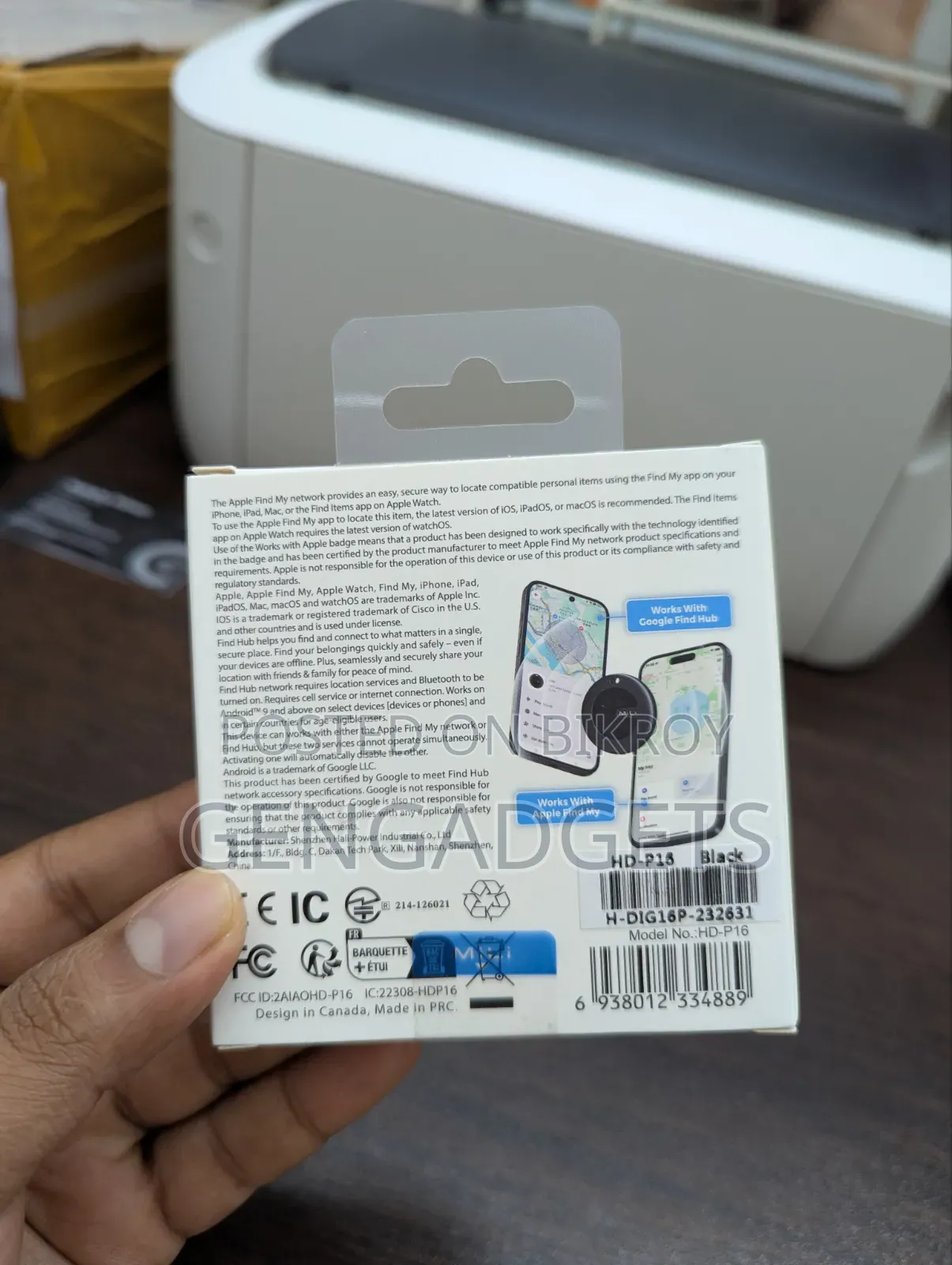 Mili Mitag Duo - Mini Location Tracker (Android + iPhone Support)