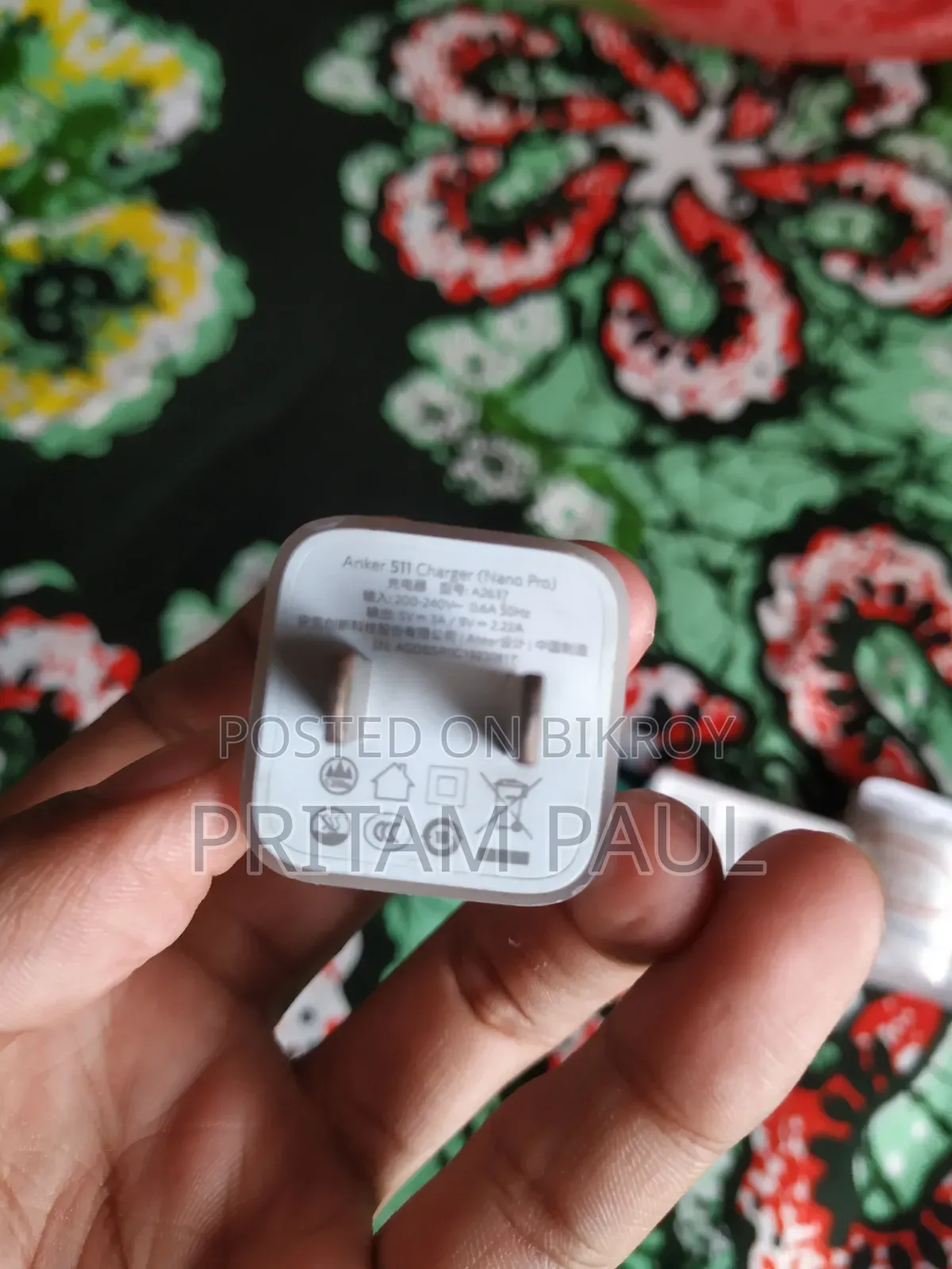 Anker 511 Charger(Nano Pro) + USB-C to Lightning Cable