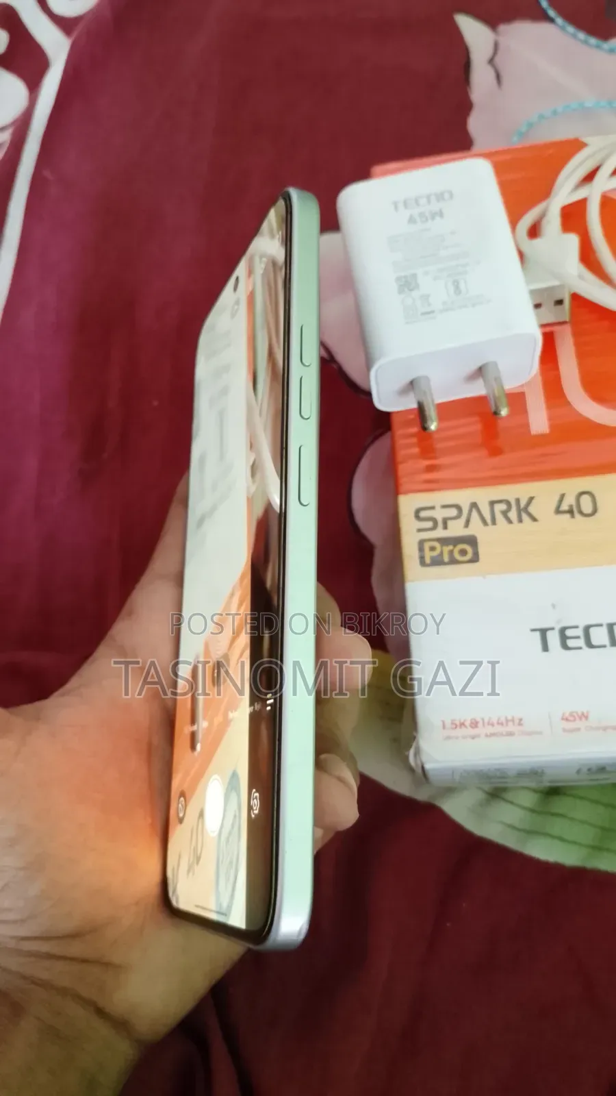 Tecno Spark 40 Pro 128 GB Silver