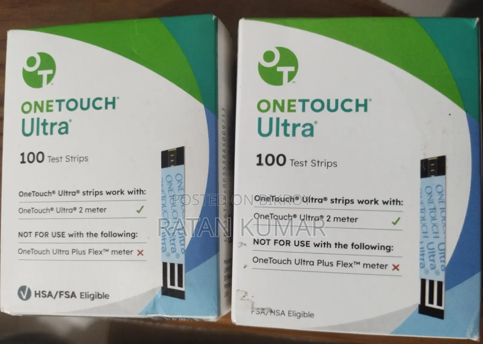 One Touch Ultra 100 Strips 2 Box Uk