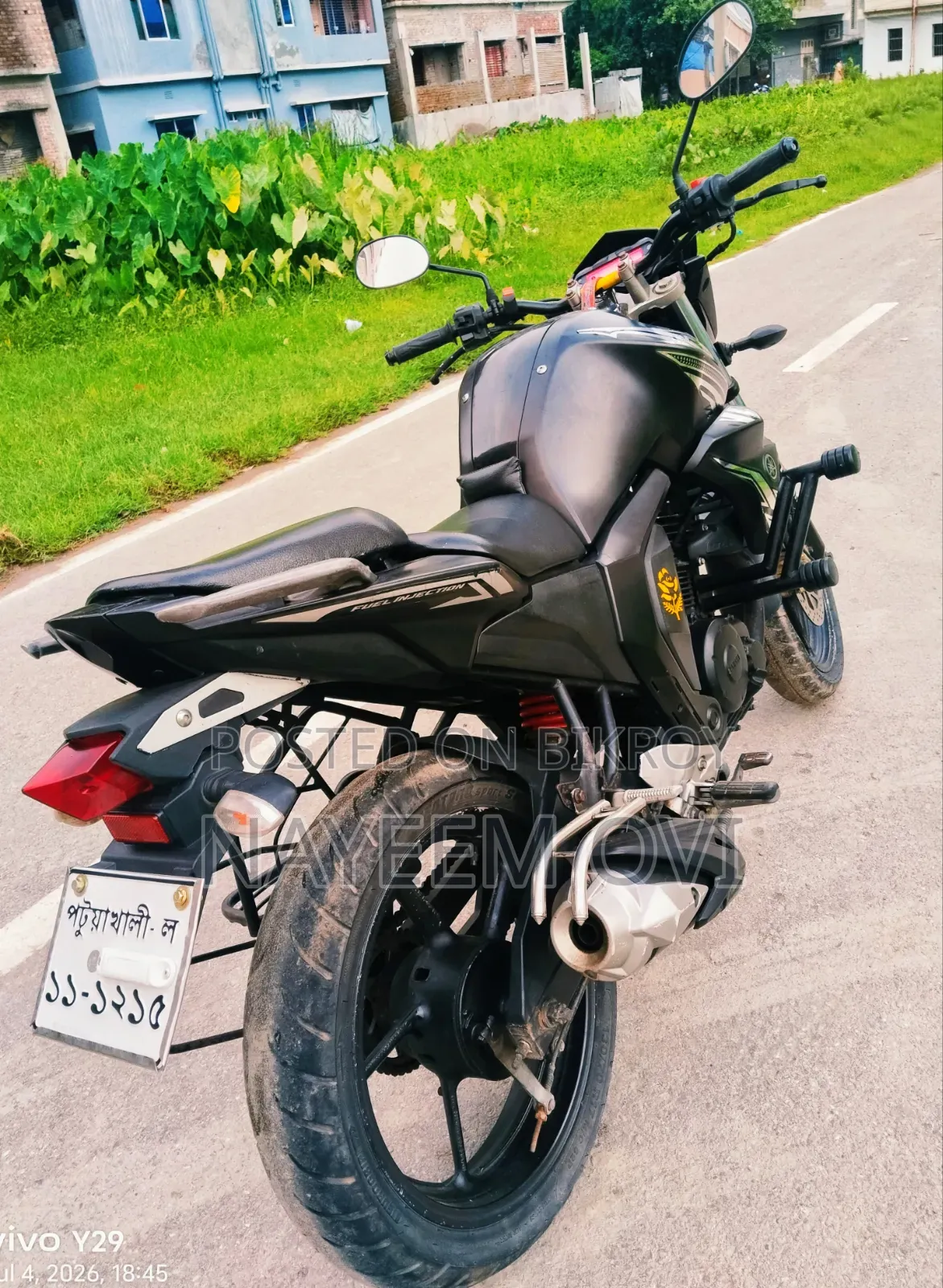 Yamaha FZ 2017 Black