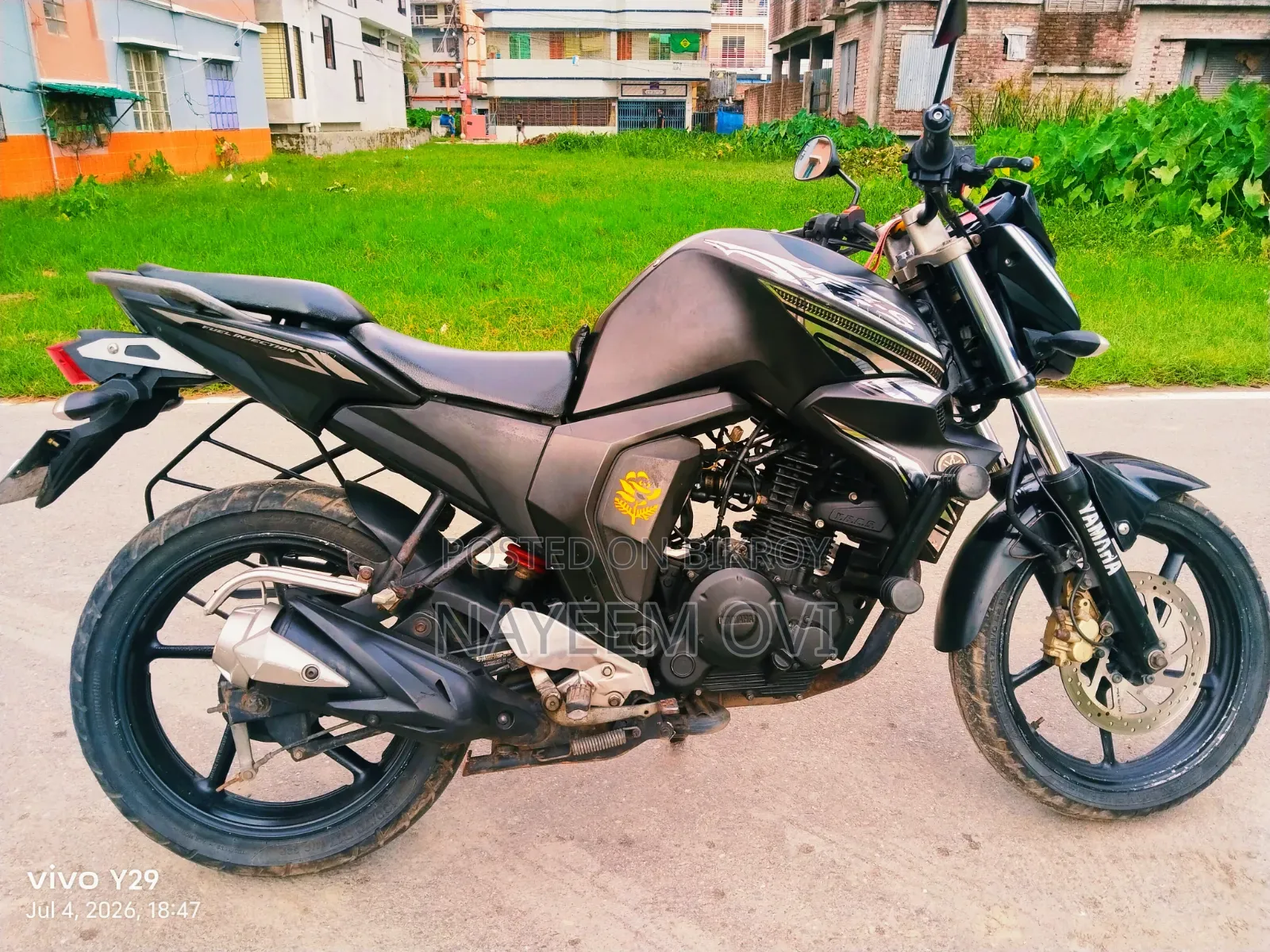 Yamaha FZ 2017 Black