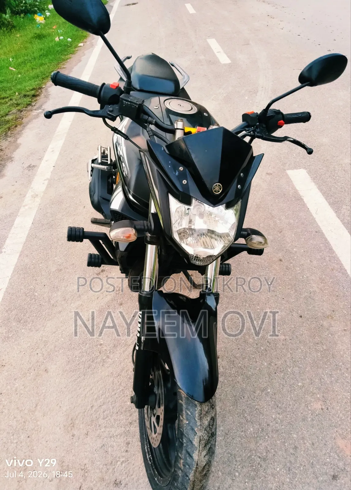 Yamaha FZ 2017 Black