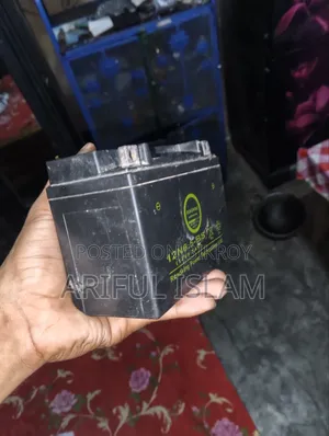 Old Motorcycle Battery