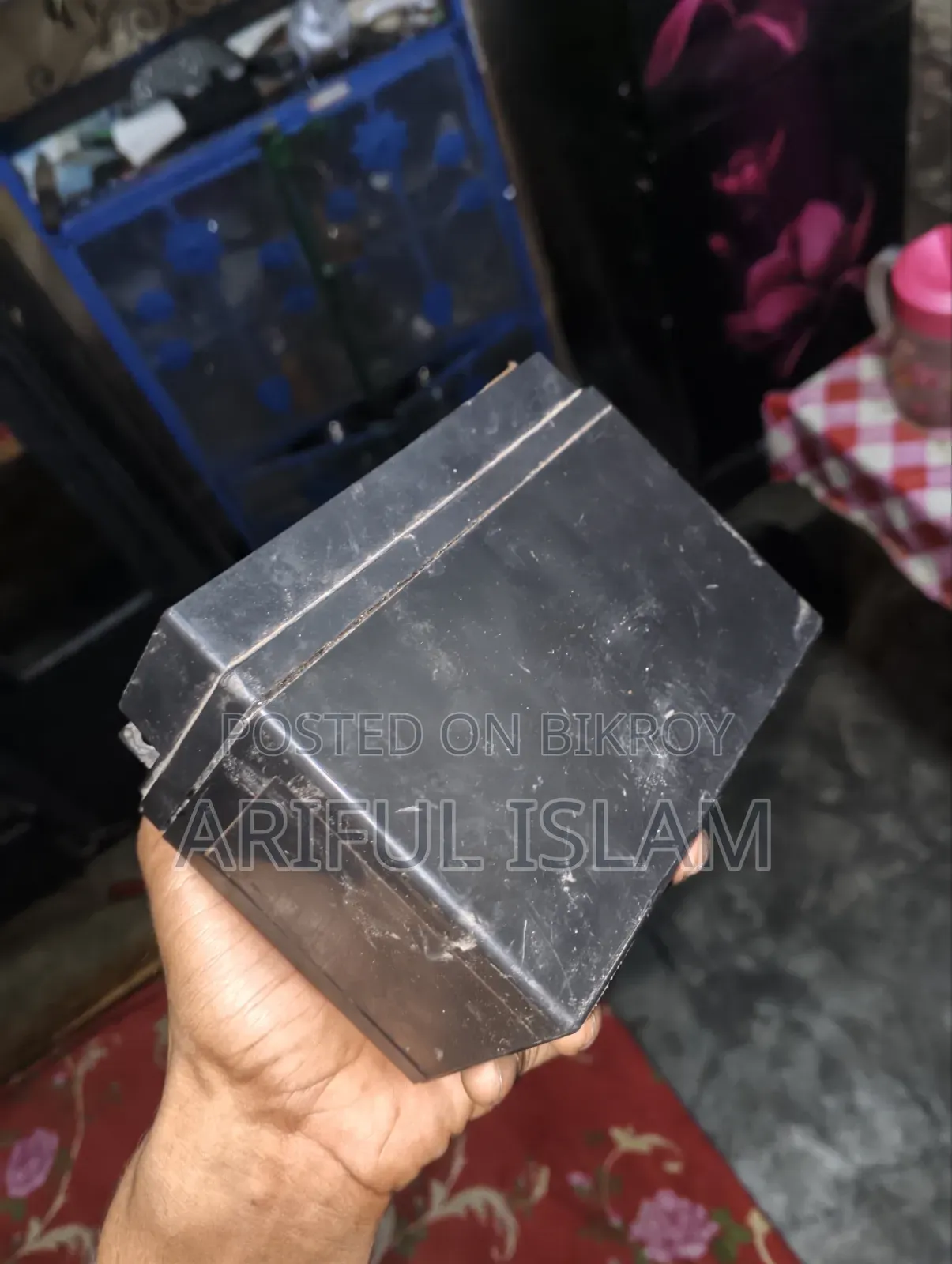 Old Motorcycle Battery