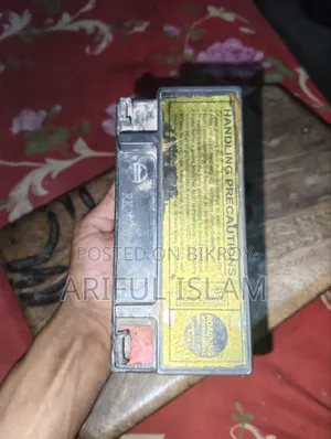 Old Motorcycle Battery