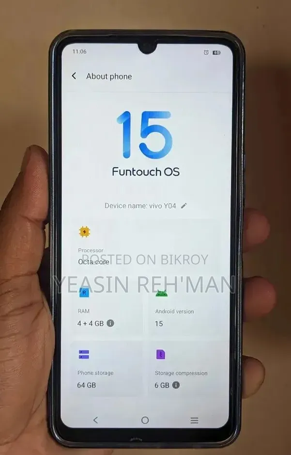 Vivo Y04 64 GB