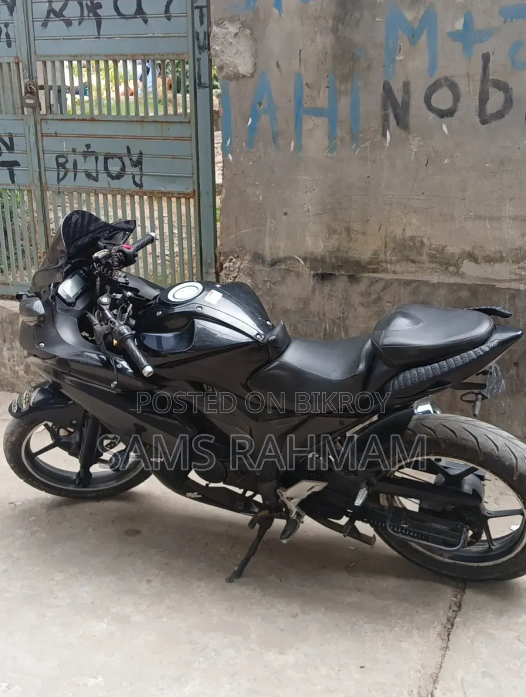 Suzuki Gixxer Monotone 2019 Black