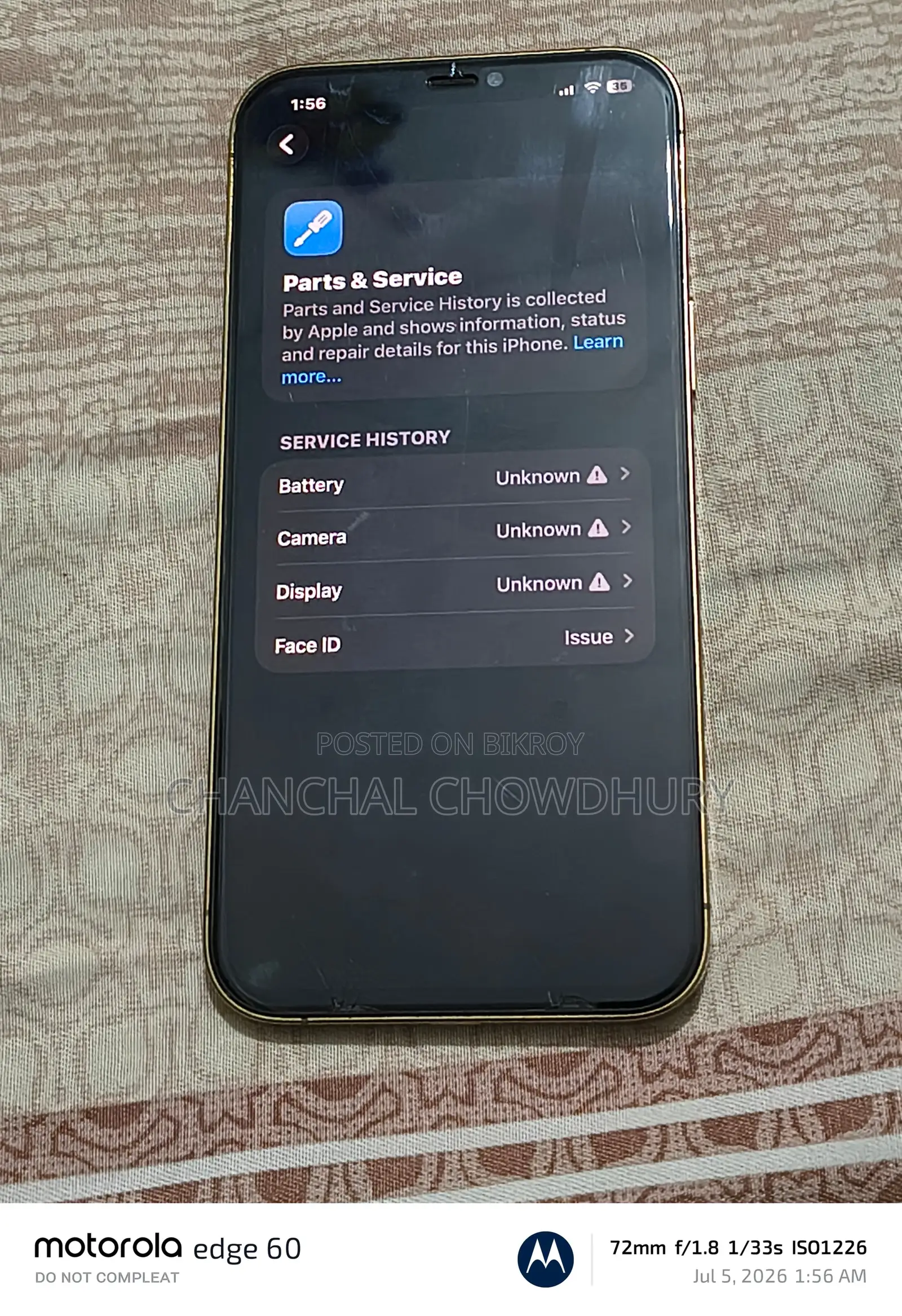 Apple iPhone 12 Pro Max 256 GB Gold