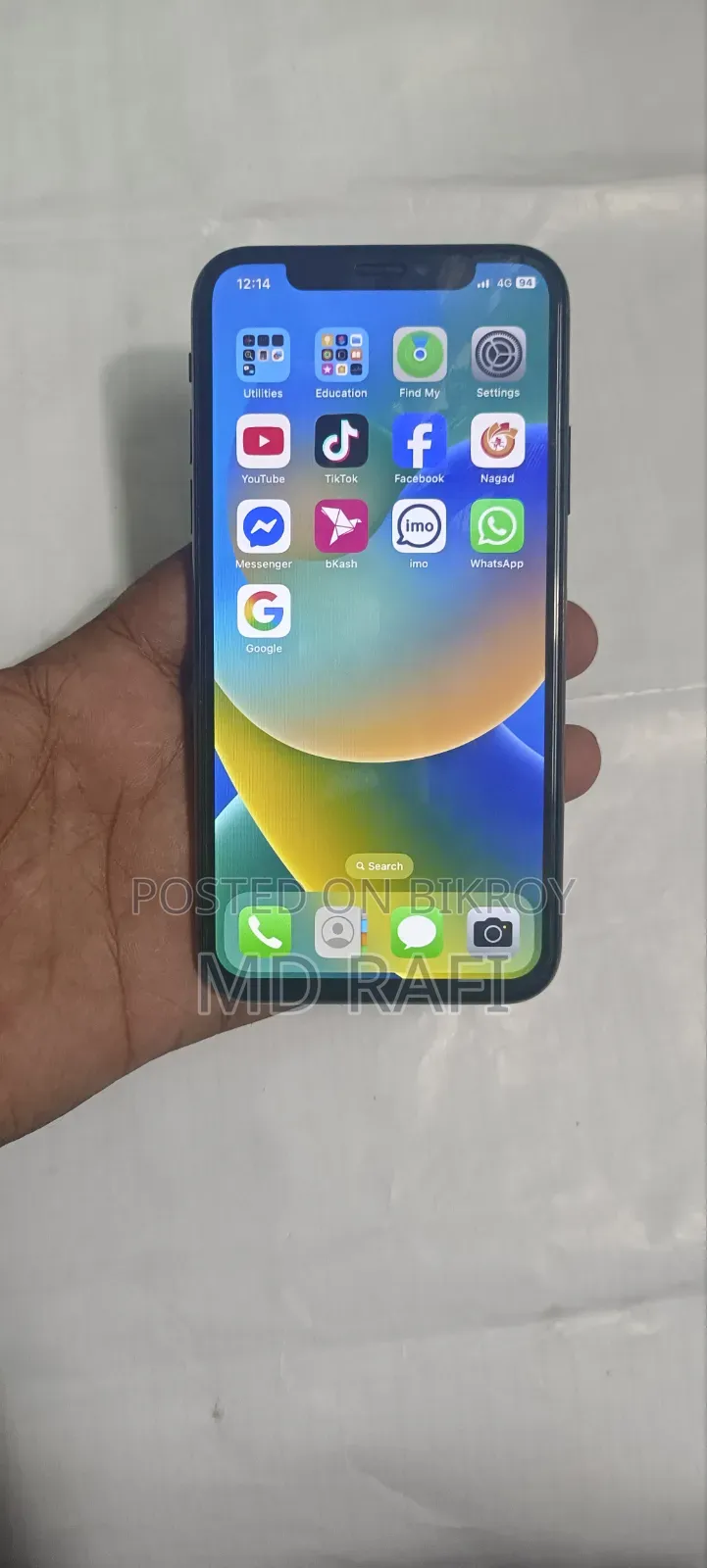 Apple iPhone X 64 GB Black