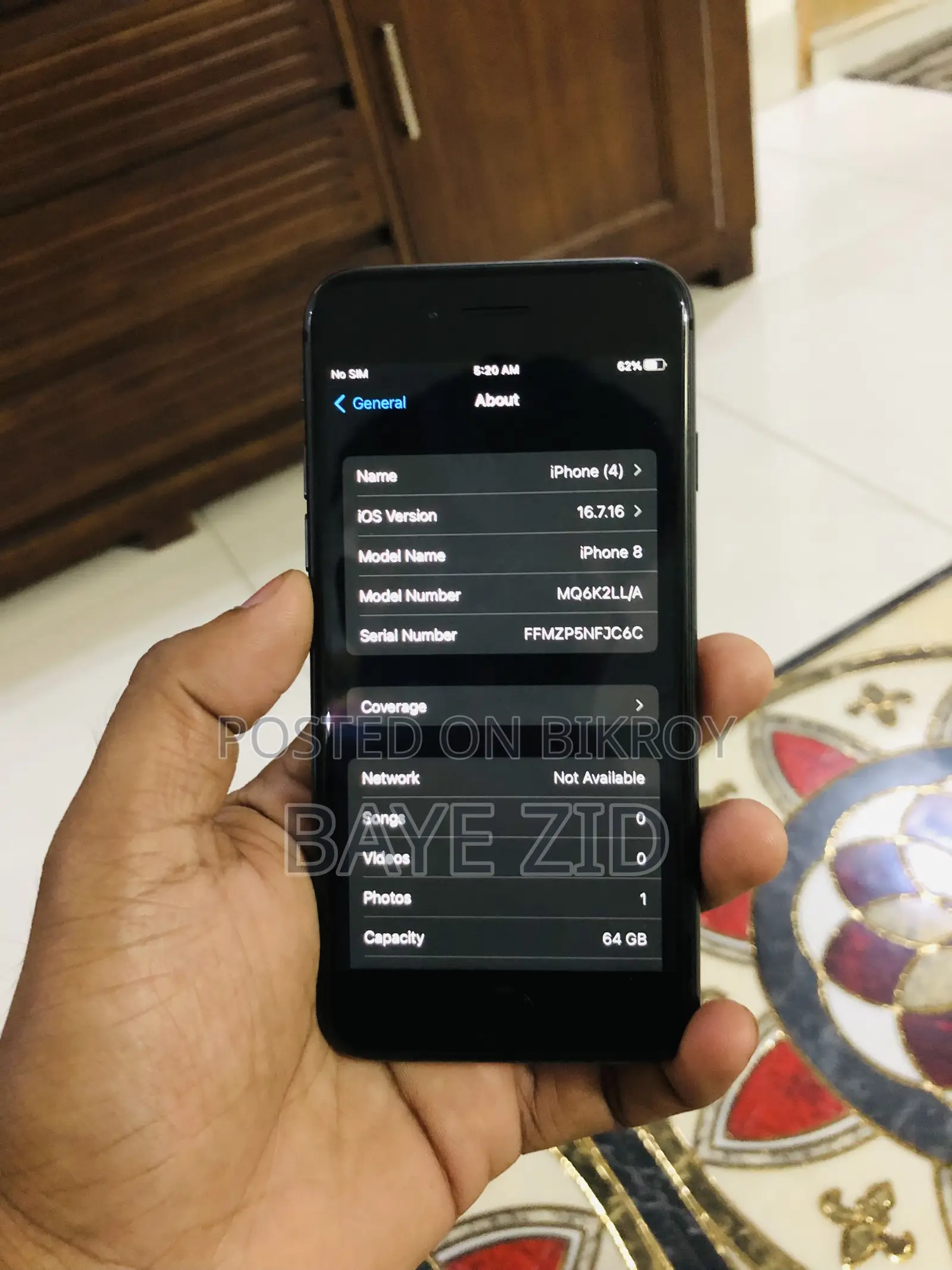 Apple iPhone 8 64 GB Black