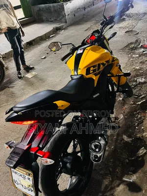 New Suzuki Gixxer Monotone 2023 Yellow